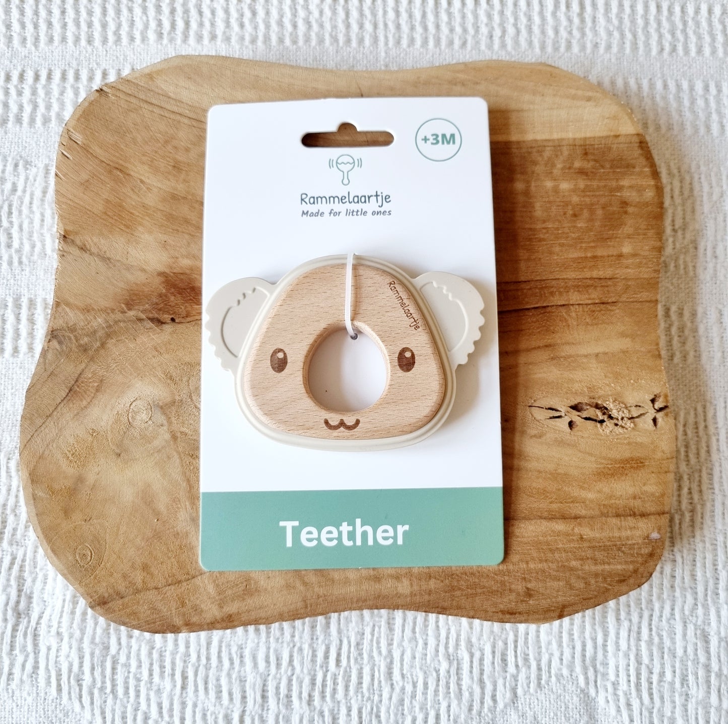 Bijtring Koala - Beige