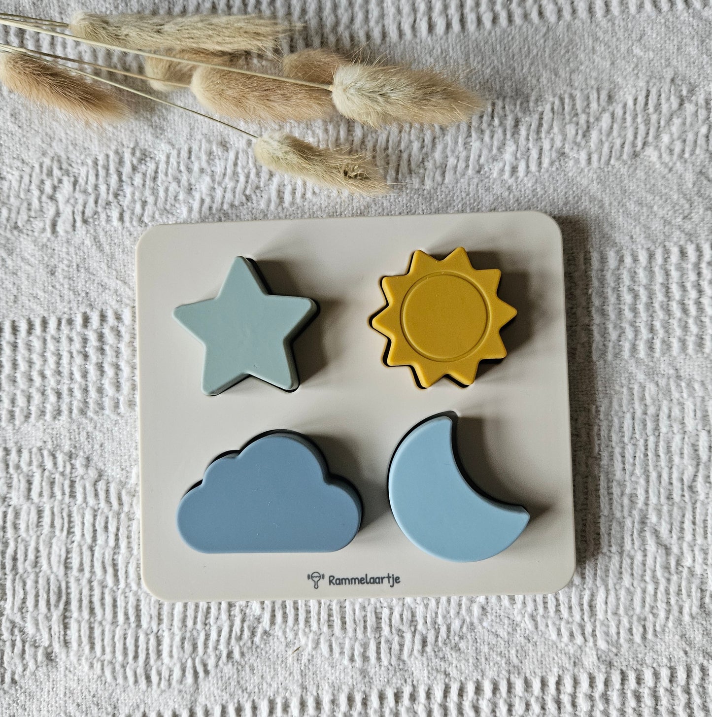 Siliconen Puzzel figuurtjes - Zon