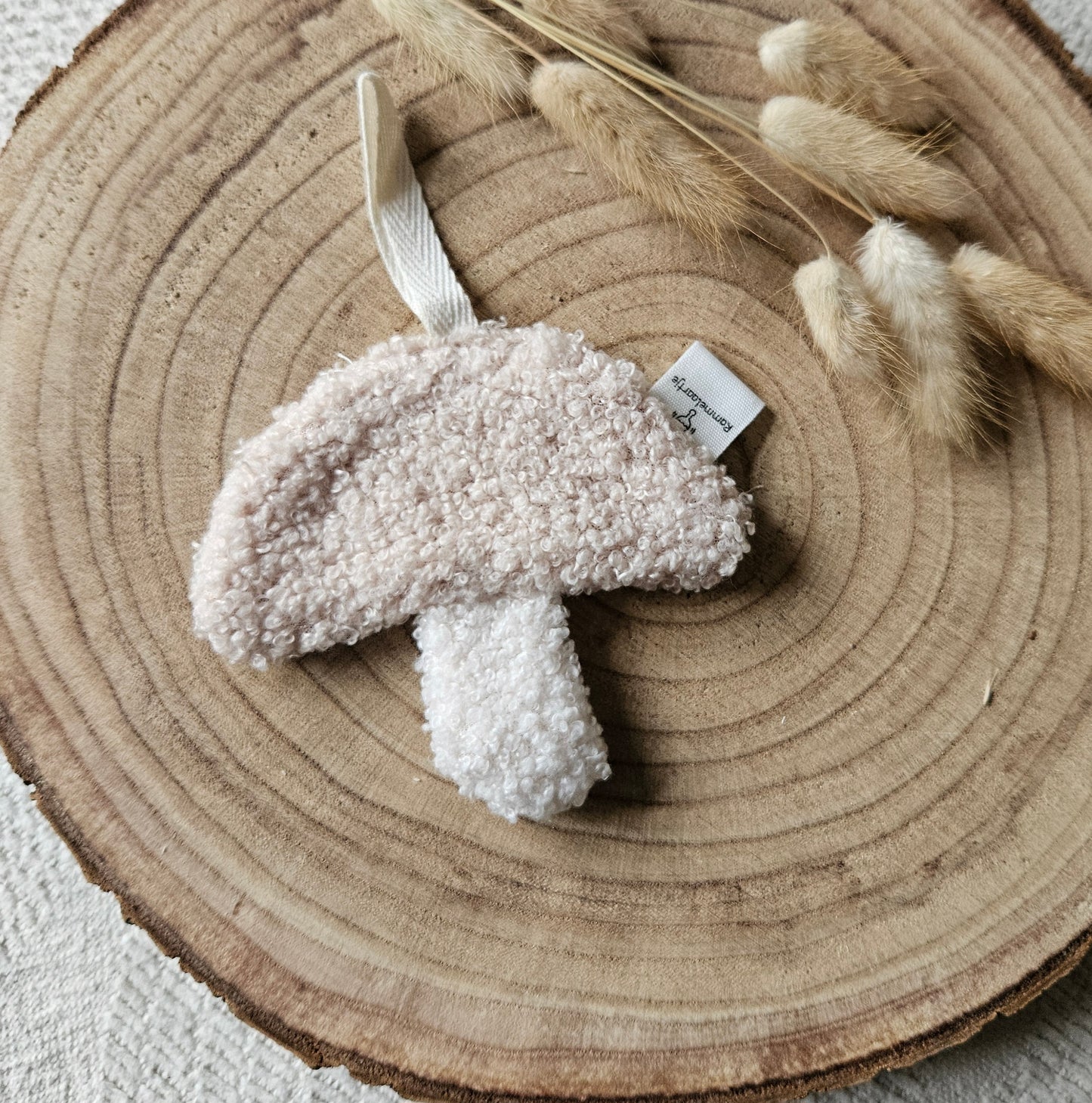 Handgemaakt Speendoekje Paddestoel