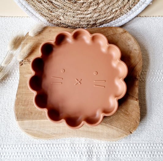 Siliconen Bordje Leeuw - Roest