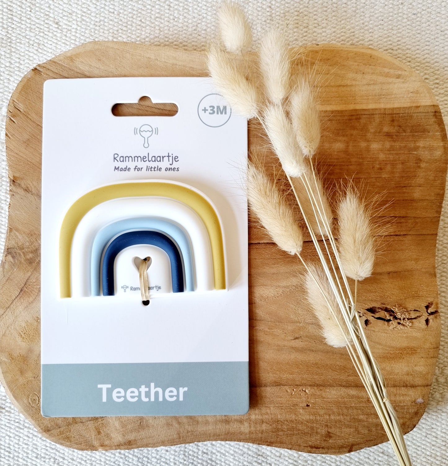 Bijtring Regenboog - Multicolor