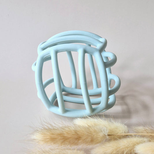 Siliconen flexibele motoriek bal - Zachtblauw