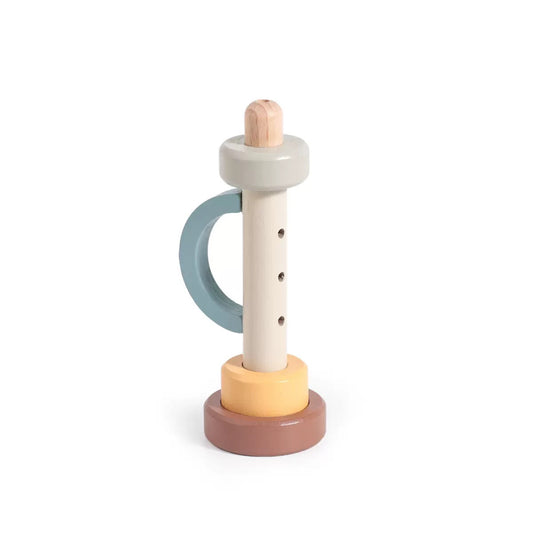 Houten Fluitje Pastel | Montessori Muziekspeelgoed