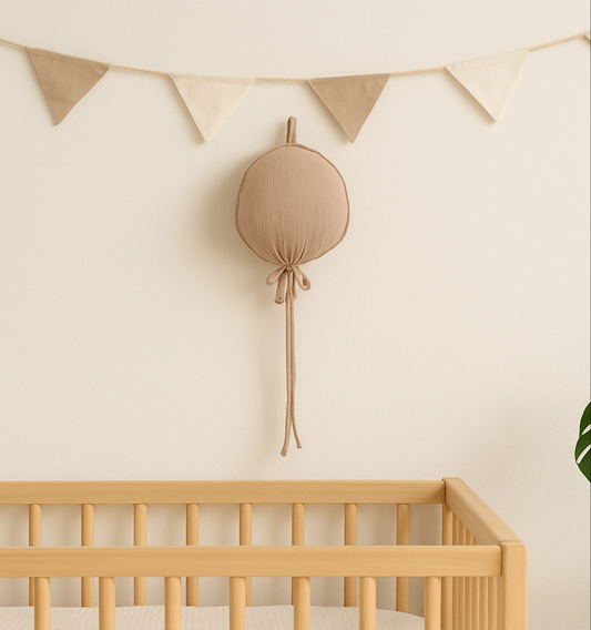 Hydrofiele ballon kinderkamer decoratie - Zand