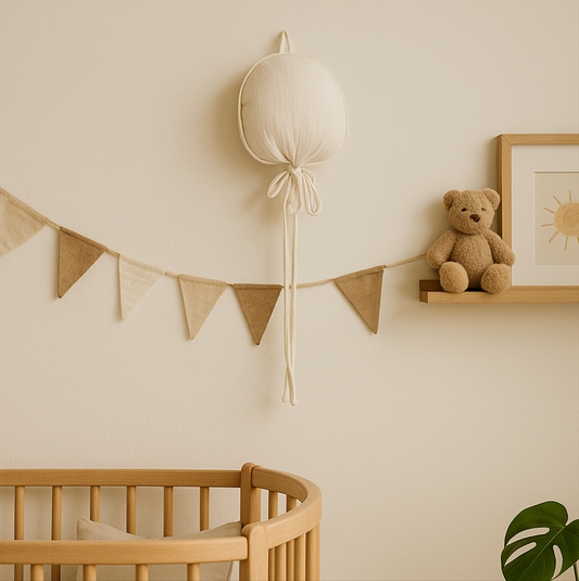 Hydrofiele ballon kinderkamer decoratie - Beige