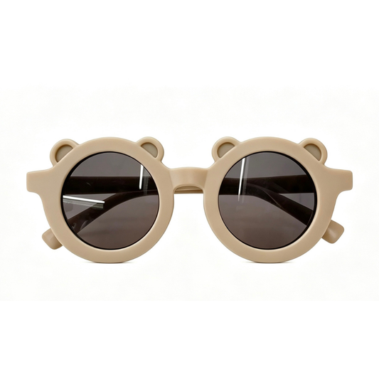 Baby- en kinder zonnebril UV400 beer - Taupe
