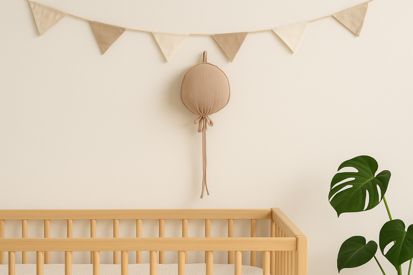 Hydrofiele ballon kinderkamer decoratie - Zand