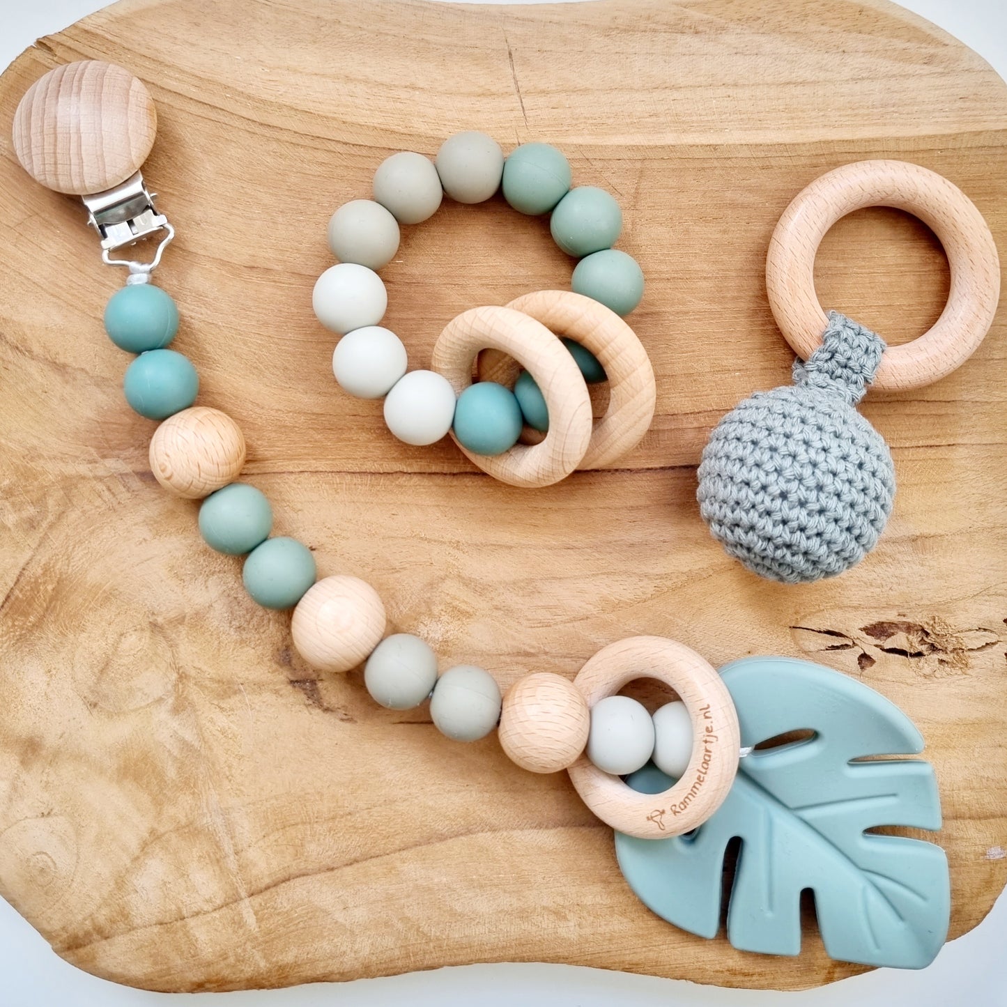 Kraamcadeau handgemaakte set Jungle