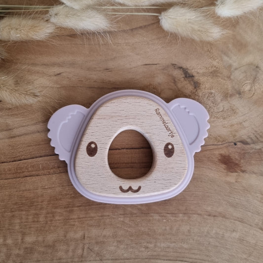 Bijtring Koala- Zachtroze