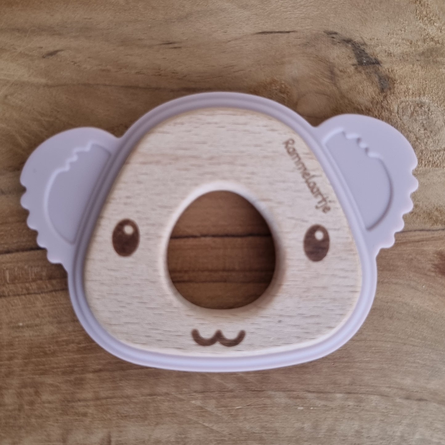 Bijtring Koala- Zachtroze