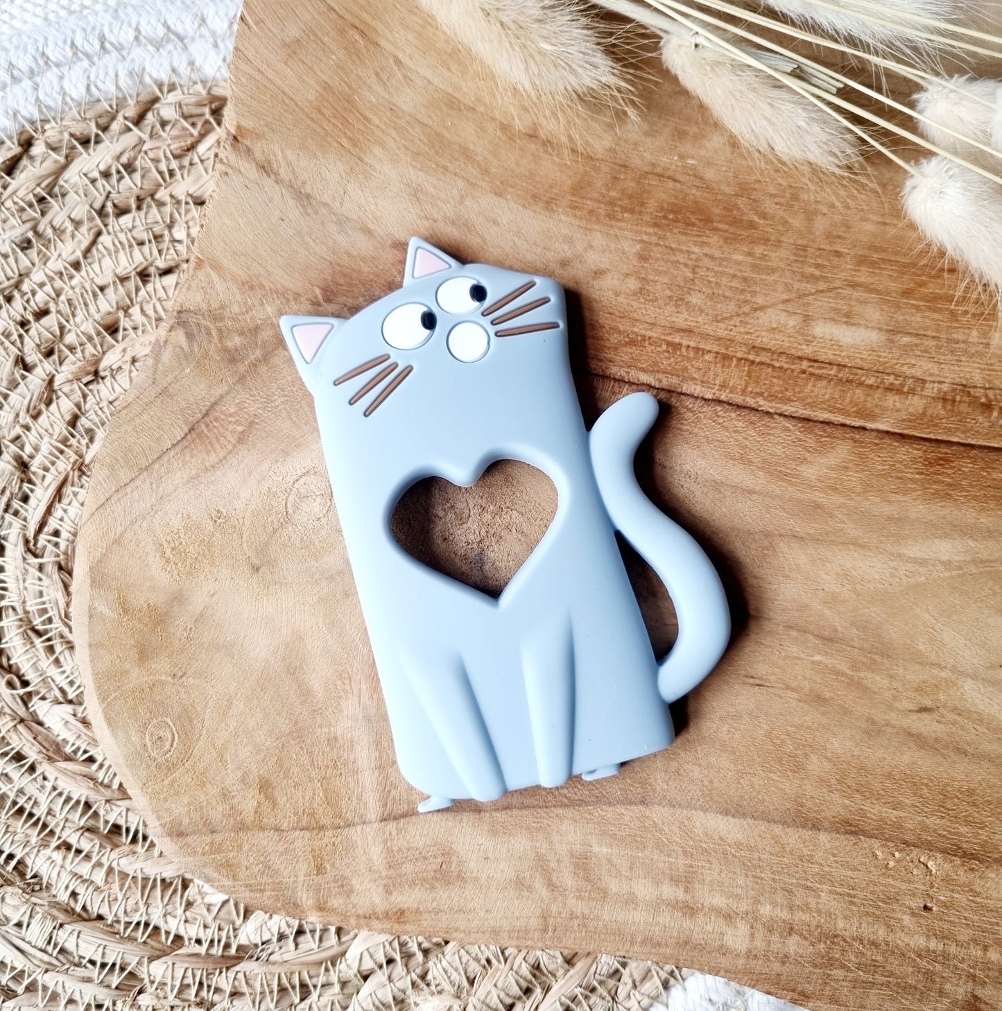 Bijtring Kat - Blauw