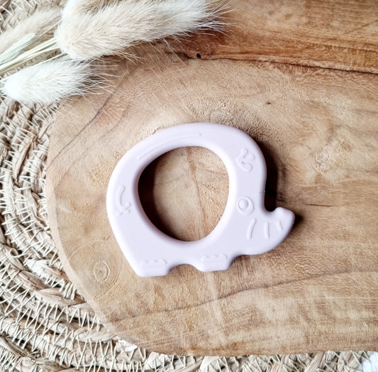 Bijtring Olifant - Zachtroze