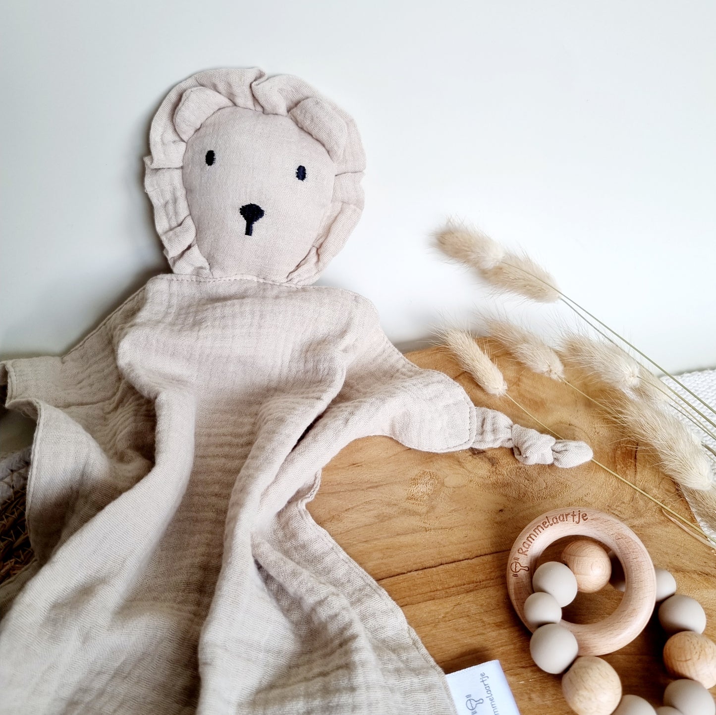 Hydrofiele knuffel Leeuw - Beige