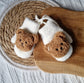 Beige Baby Wanten Met Teddy Beertje