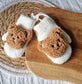 Beige Baby Wanten Met Teddy Beertje