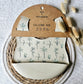 Siliconen slabber Beige - Jungle Plantenprint