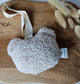 Handgemaakt Speenkoord Beer Teddystof  - Beige