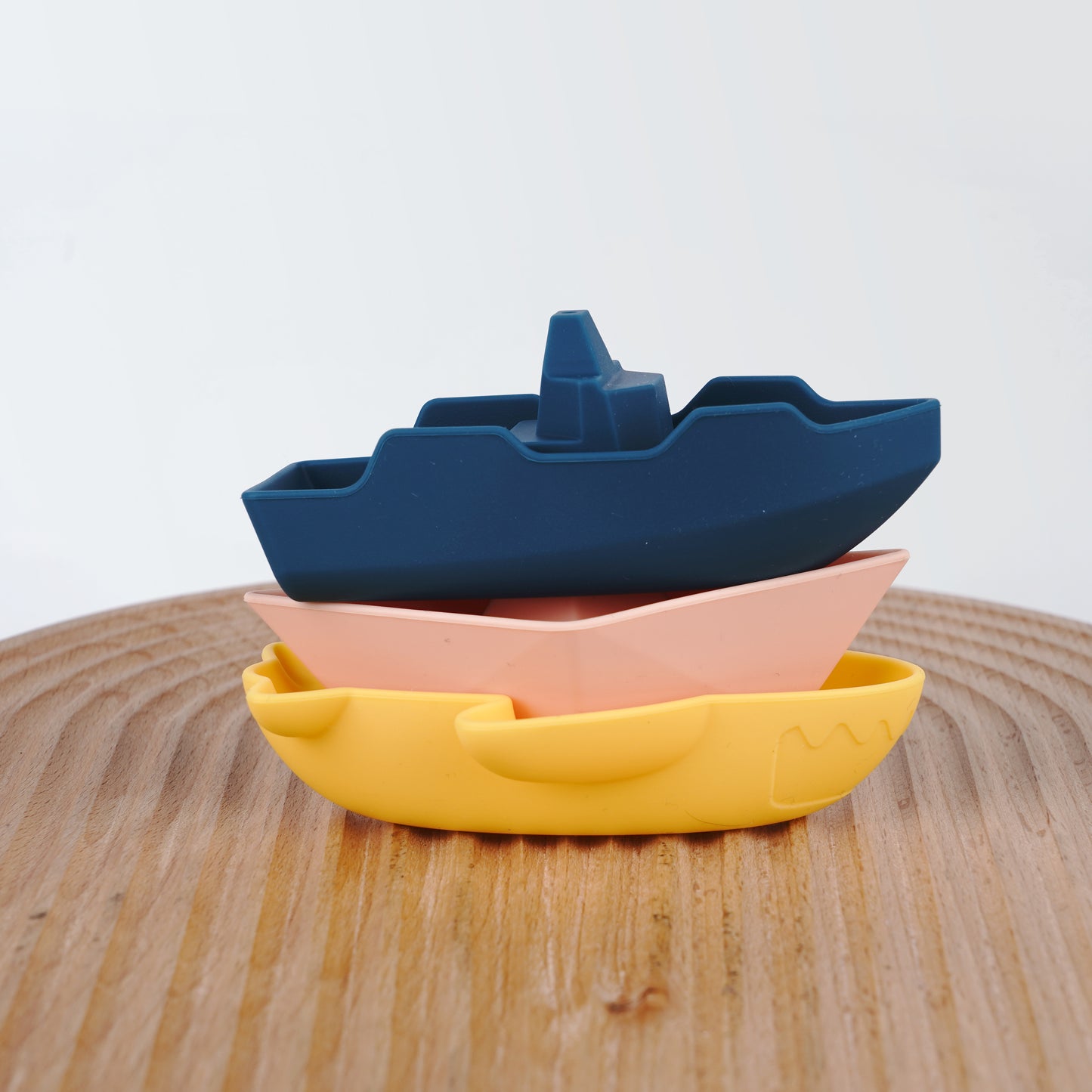 Siliconen Badspeelgoed Bootjes – Set van 3