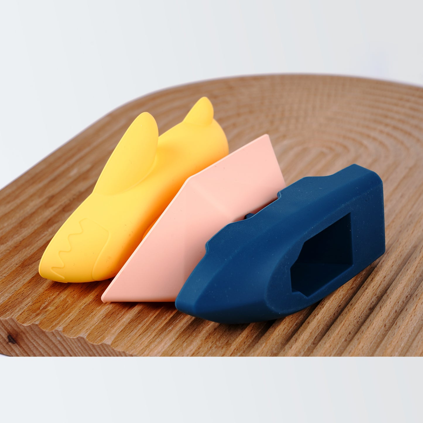 Siliconen Badspeelgoed Bootjes – Set van 3