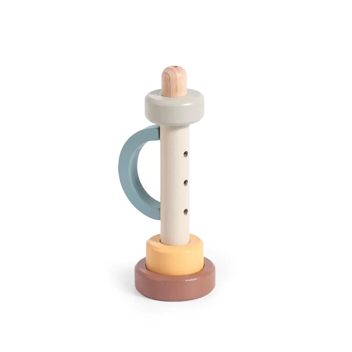 Houten Fluitje Pastel | Montessori Muziekspeelgoed
