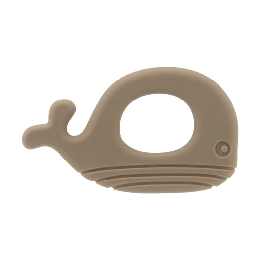 Siliconen Bijtring Walvis - Zand