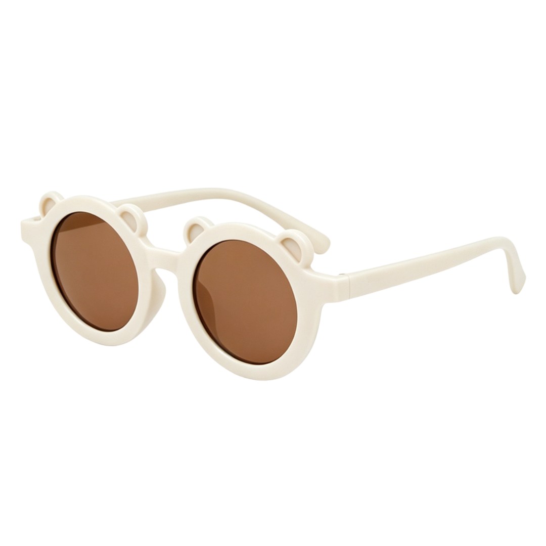 Baby- en kinder zonnebril UV400 beer - Beige
