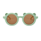 Baby- en kinder zonnebril UV400 beer - Salie groen