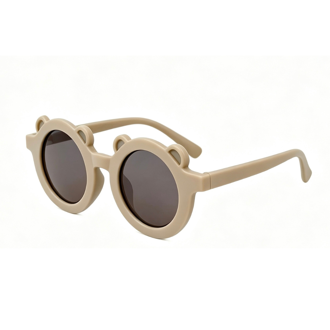 Baby- en kinder zonnebril UV400 beer - Taupe