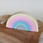 Siliconen stapeltoren regenboog - Candy